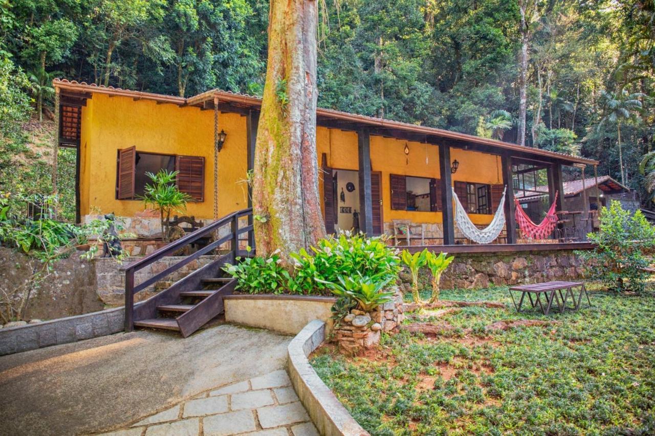 Sitio Serra Orgaos Com Rio Aguas Cristalinas Guapimirim Exteriör bild